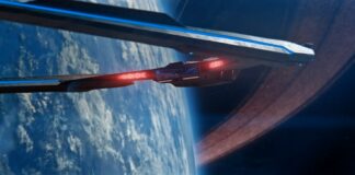 Kurz-Rezension: Discovery – 2×02 “New Eden” U.S.S. Discovery im Orbit von "New Eden" (Szenenbild CBS)