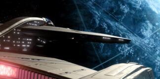 Rezension: Discovery – 2×02 “New Eden” – Alter Wein in neuen Schläuchen? U.S.S. Discovery im Orbit von "New Eden" (Szenenbild CBS)