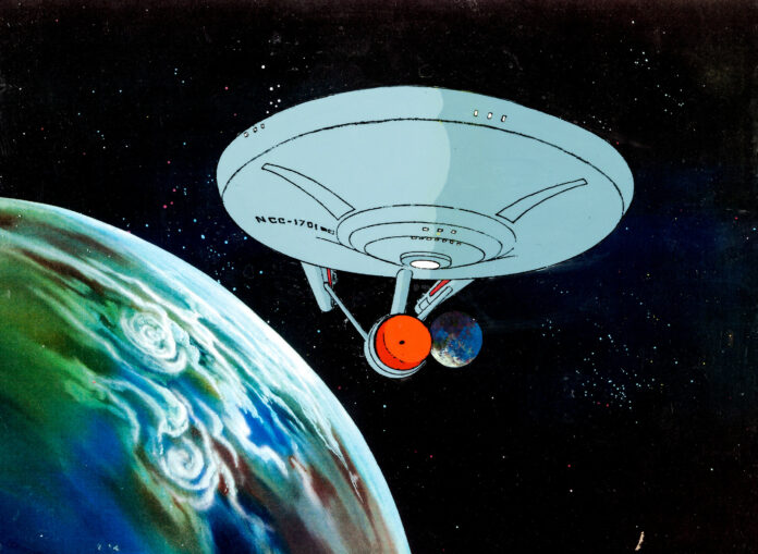 Enterprise im Orbit (TAS) CC BY-NC-ND 2.0 Tom Simpson