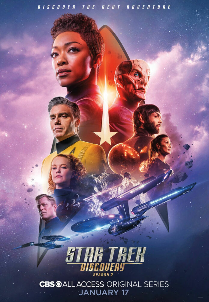 "Star Trek: Discovery"-Poster für Season 2 (CBS Television Studios) "Star Trek: Discovery"-Poster für Season 2 (CBS Television Studios)