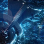 Zur Hälfte im Normalraum, zur Hälfte im Myzelraum: Die U.S.S. Discovery in “Saints of Imperfection” (Szenenfoto: CBS)
