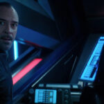 Geheimagenten unter sich: Leland (Alan van Sprang) und Georgiou (Michelle Yeoh) in “Saints of Imperfection” (Szenenfoto: CBS)