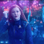 Ensign Tilly (Mary Wiseman) ist in “Saints of Imperfection” im Myzelraum gefangen (Szenenfoto: CBS)