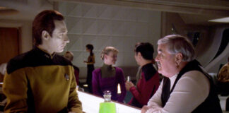 Das “Star Trek: Discovery”-Trinkspiel zur zweiten Staffel Data und Scott in "Relics" (Szenenbild: CBS)