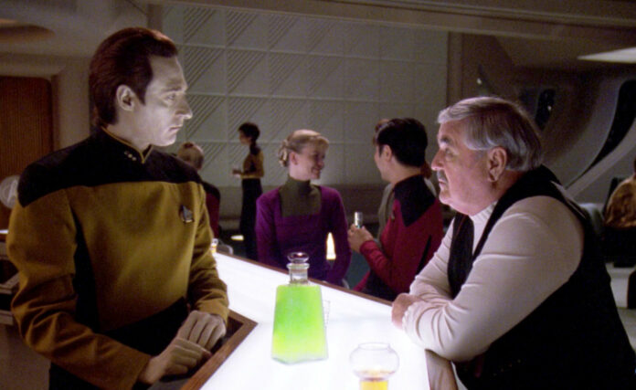 Data und Scott in "Relics" (Szenenbild: CBS)