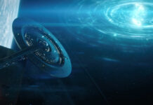 Kurzrezension: Discovery 2×07 – “Licht und Schatten” / “Light and Shadows” Die U.S.S. Discovery und die temporale Anomalie in "Light and Shadows" (Szenenfoto: CBS)