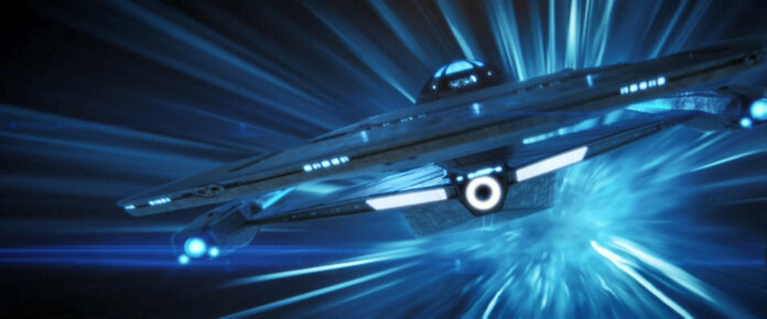 U.S.S. Discovery in "If Memory Serves" (Szenenbild: "Discovery" 2x08, CBS)