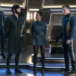 Saru, Spock, Burnham und Pike in “If Memory Serves” (Photo: “Discovery 2×08, CBS)