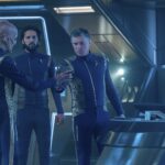 Saru, Tyler, Pike und Airiam in “If Memory Serves” (Photo: “Discovery 2×08, CBS)