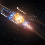 U.S.S. Discovery in “Project Daedalus” (Szenenbild: “Discovery” 2×09, CBS)