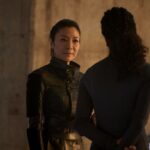Georgiou (Michelle Yeoh) und Dr. Burnham (Sonja Sohn) in “Der Zeitsturm” (Szenenfoto: CBS).