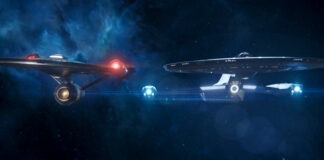 Kurzrezension: Discovery 2×13 – “Süße Trauer” / “Such Sweet Sorrow” Enterprise und Discovery in "Such Sweet Sorrow" (Szenenbild: "Discovery" 2x13, CBS)