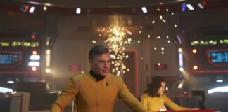 Strange New Worlds: Hauptdarsteller bekannt, Dreh hat begonnen Pike und Nummer Eins in "Such Sweet Sorrow, Part 2" (Photo: "Discovery 2x14, CBS)