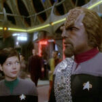 Dax und Worf in “What You Leave Behind” (Szenenbild: “Deep Space Nine” 7×25, CBS)