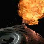 Die Defiant in “What You Leave Behind” (Szenenbild: “Deep Space Nine” 7×25, CBS)