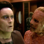 Weyoun und Gründerin in “What You Leave Behind” (Szenenbild: “Deep Space Nine” 7×25, CBS)