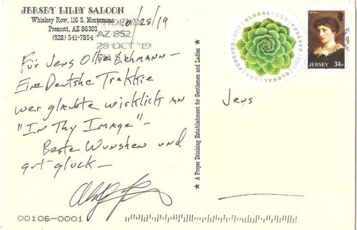 Karte_px Postkarte an Ollie Lehmann