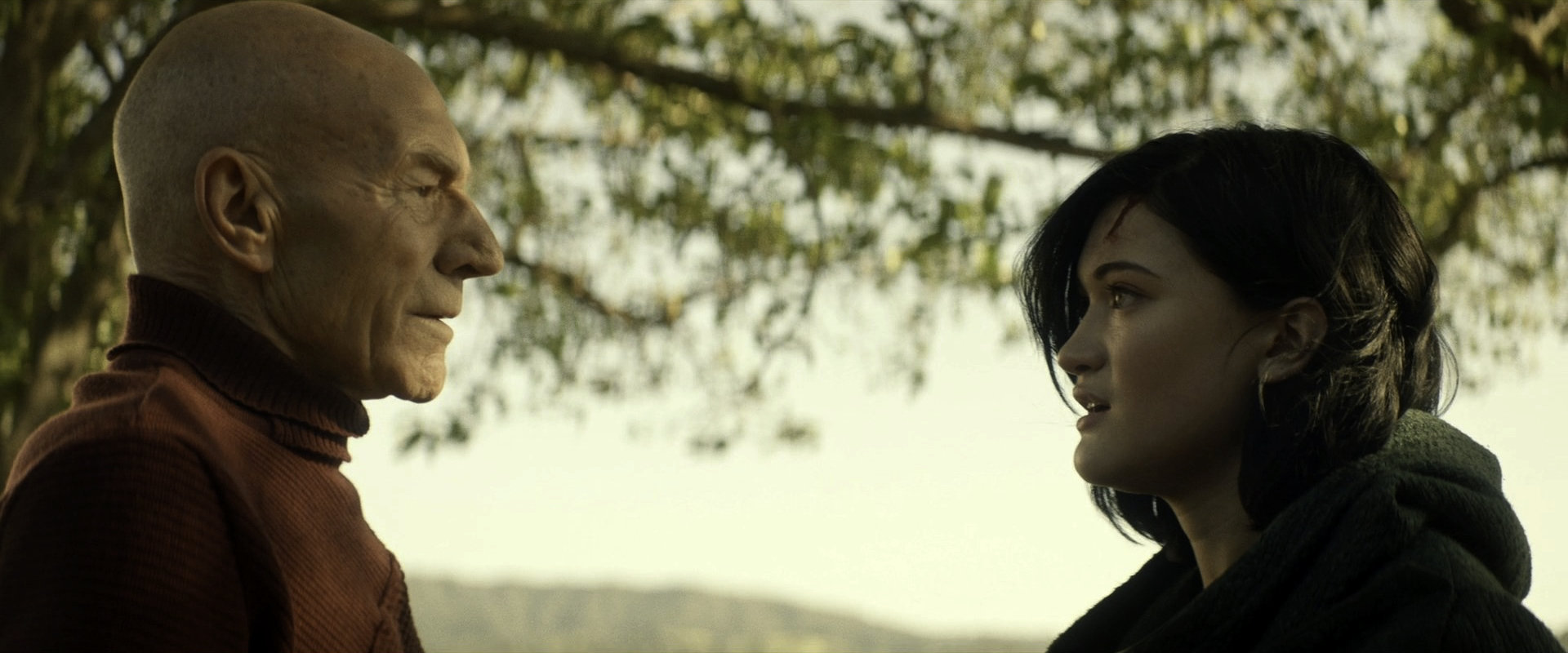 Picard und Dahj in "Remembrance" (Bild: CBS)