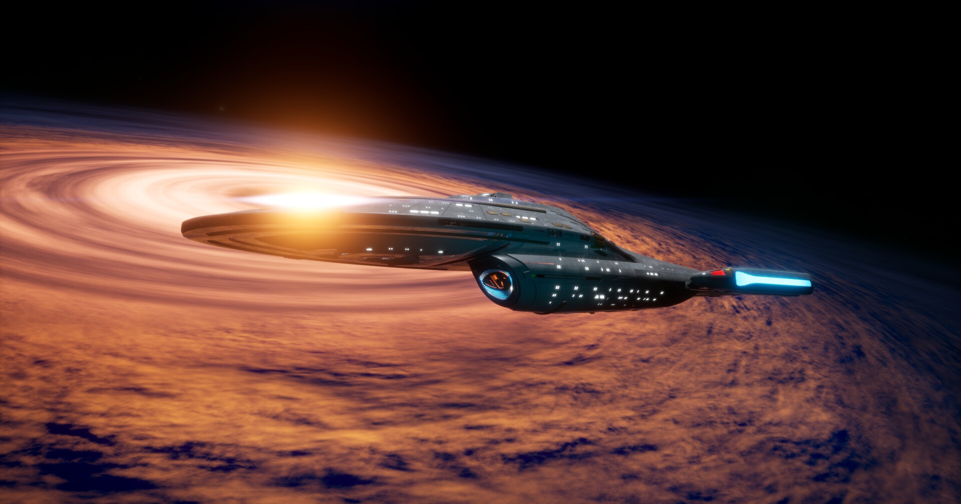 Star Trek Videospiel Vorschau STVGP - Die U.S.S. Voyager