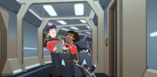 Lower Decks: Erste Szene, Sprecher & Figuren vorgestellt Boimler und Mariner in "Second Contact" (Bid: ViacomCBS)