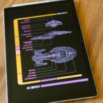 Schematische Darstellung der Interpid-Klasse von “Star Trek Adventures – Core Rulebook” (Bild: TZN)