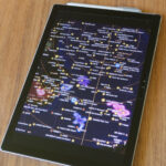 Sternenkarte im Einband von “Star Trek Adventures – Core Rulebook” (Bild: TZN)