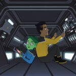 Tendi und Rutherford in “Envoys” (Bild: ViacomCBS)