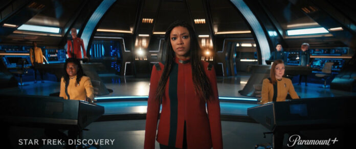 Neue Uniformen im Teasertrailer für Star Trek: Discovery Season 4 (Bild: ViacomCBS)