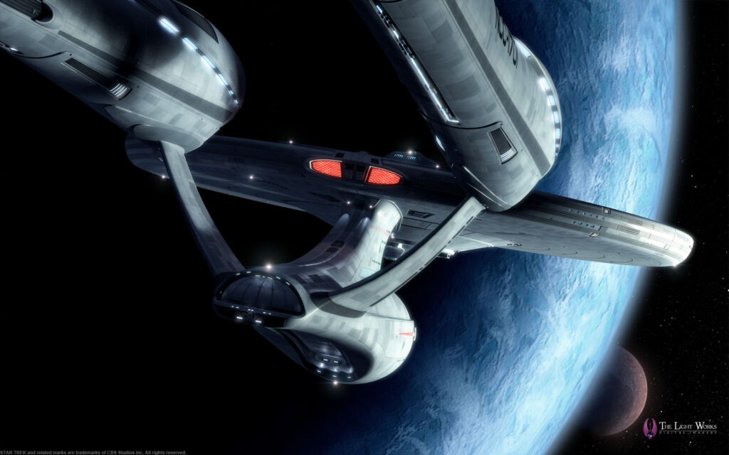 Star Trek XIV: Was das Autoren-Duo für Charaktere und Setting plant 1 U.S.S. Enterprise der Kelvin-Zeitlinie (Bild: Nutzung mit freundlicher Erlaubnis von The Light Works, Tobias Richter)