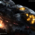 U.S.S. Voyager in “Year of Hell, Part II”