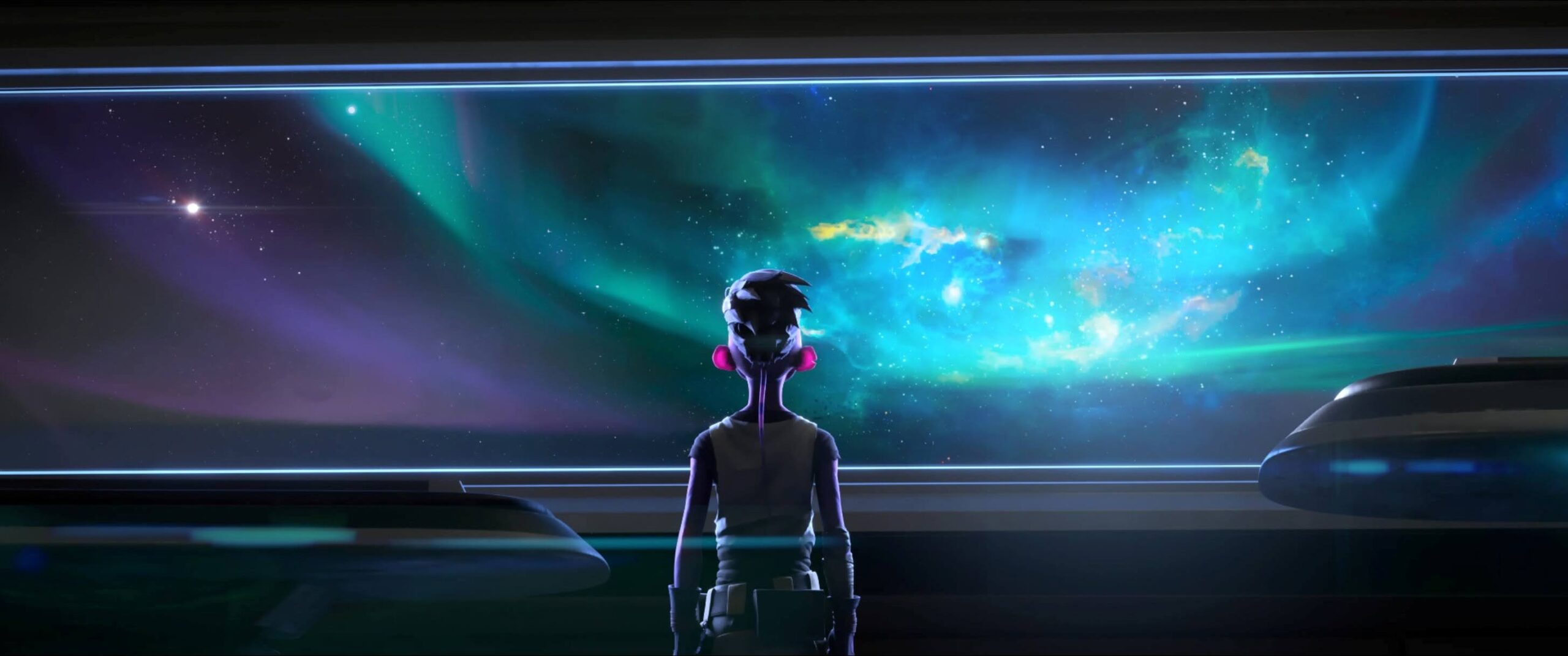 Dal blickt in den Weltraum in "Star Trek: Prodigy"