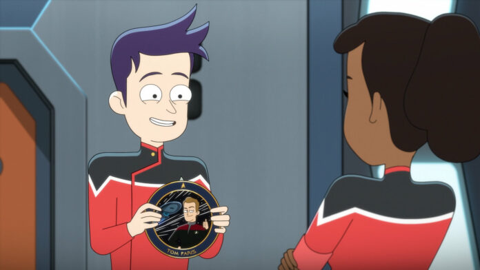 Boimler in "We'll Always Have Tom Paris"