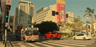 Kurzrezension: Picard 2×04 – “Watcher” Los Angeles in "Watcher"