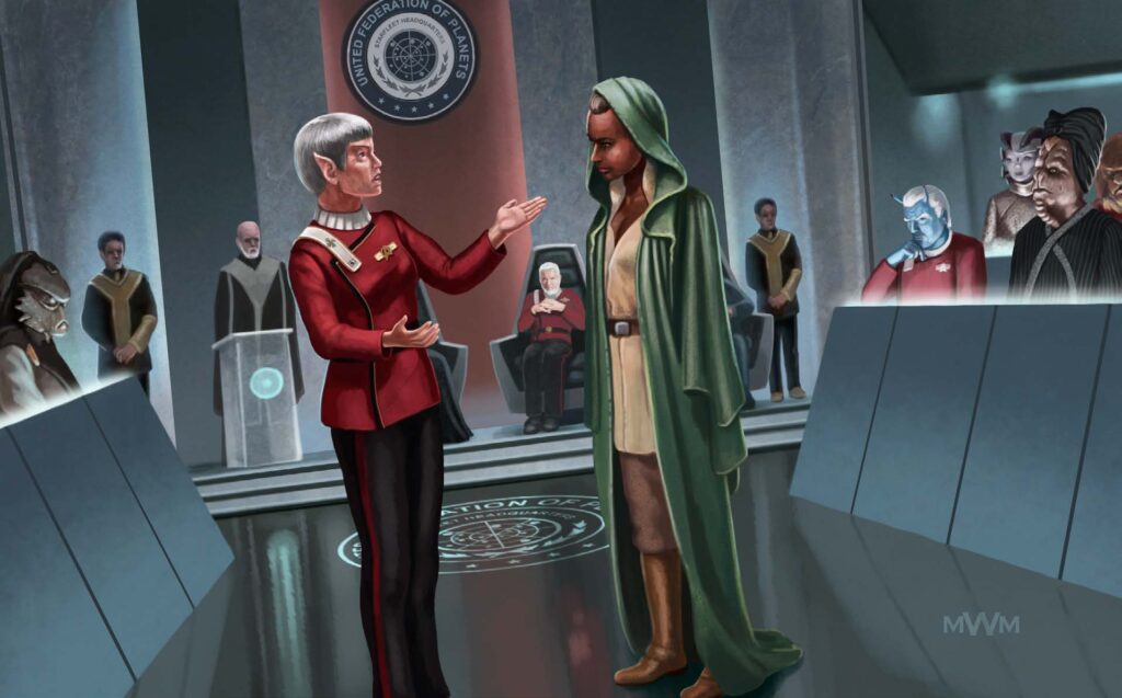 Diplomatie in "Star Trek Adventures"