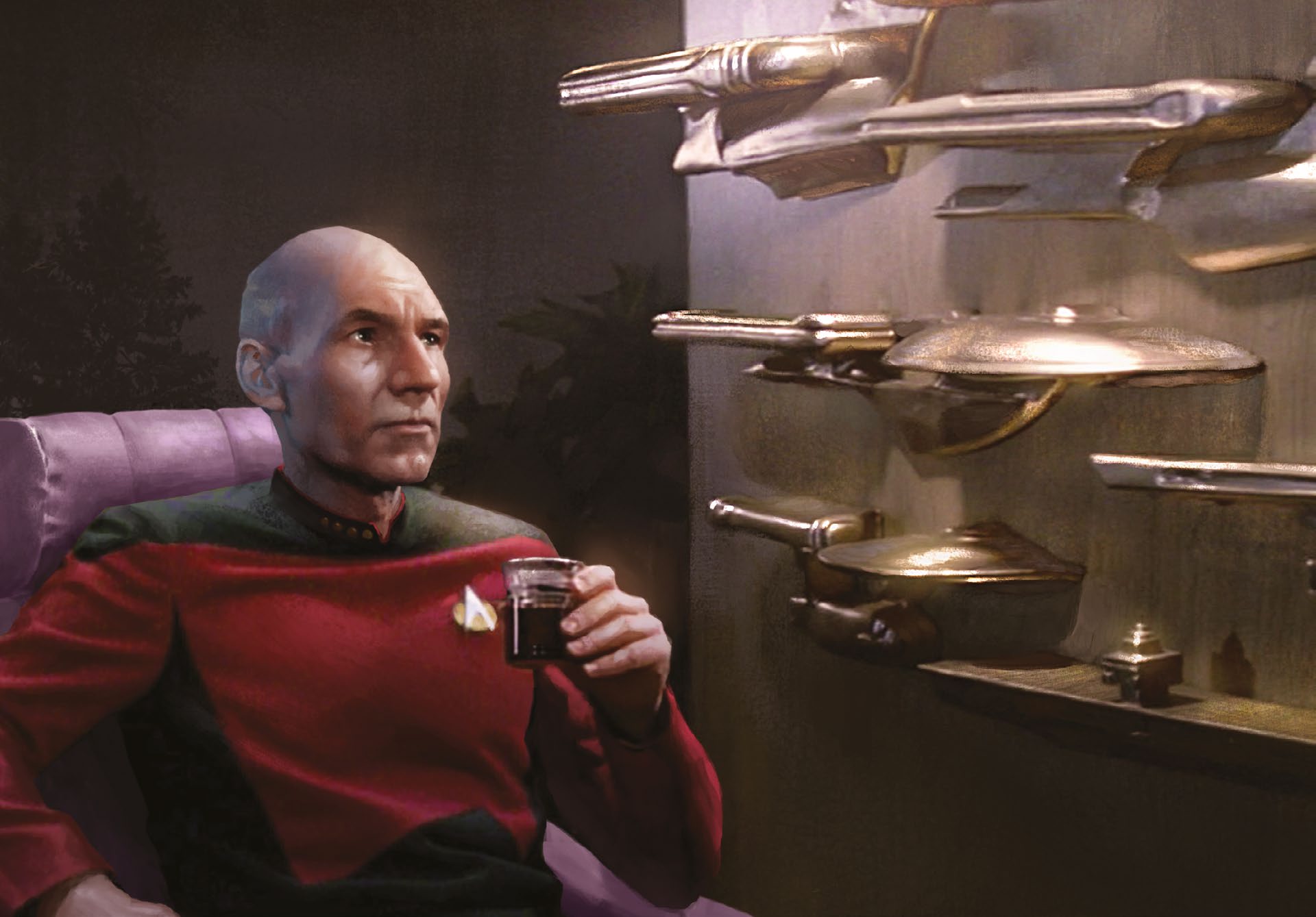 Picard in "Star Trek Adventures"
