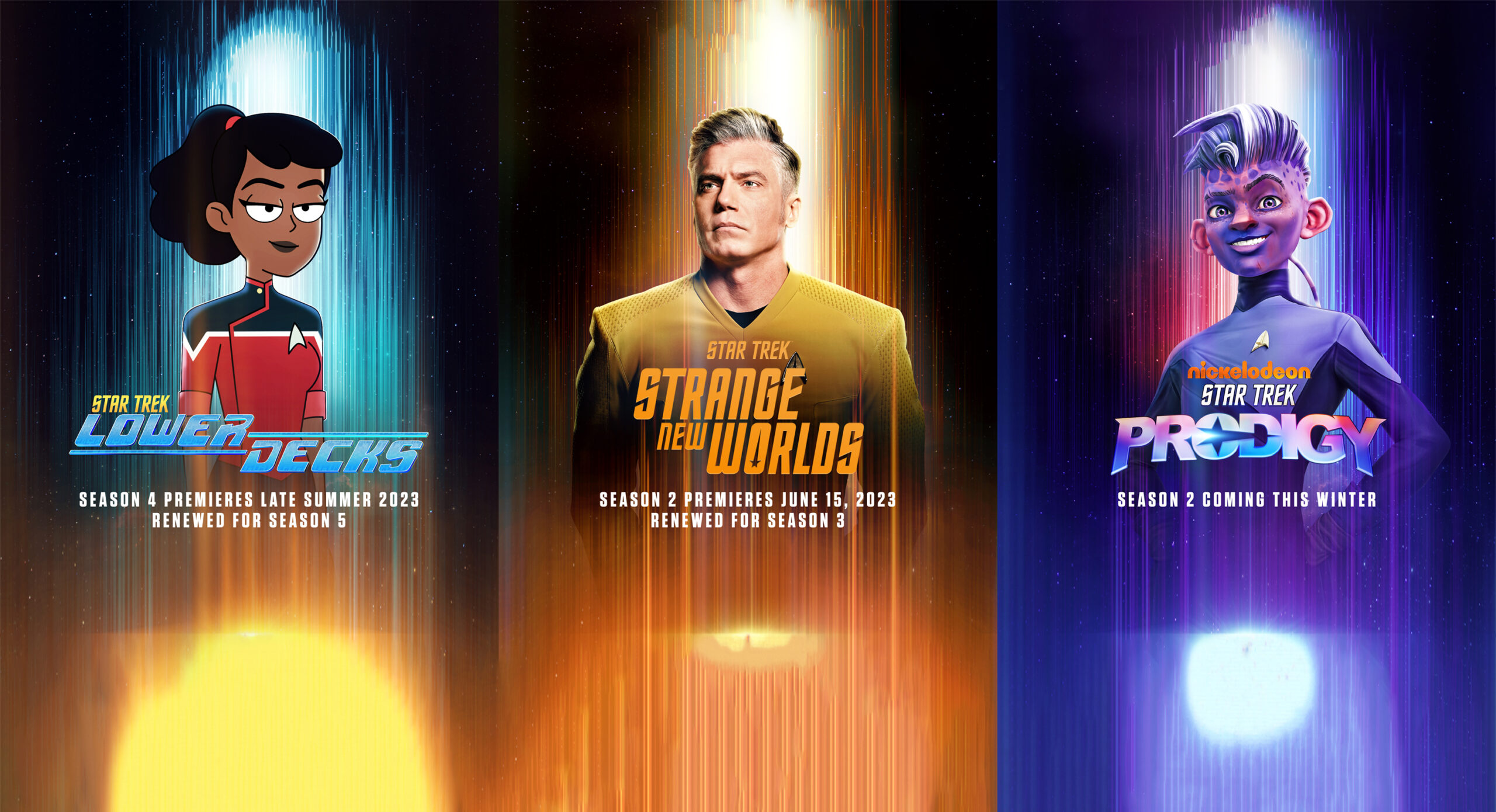 "Lower Decks", "Strange New Worlds", "Prodigy": Neue Folgen