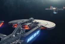 On Screen! Unsere Echtzeitbesprechung zu Star Trek: Picard 3×05 “Wechselbälger” Titan und Intrepid in "Imposters" (Szenenphoto: Paramount)