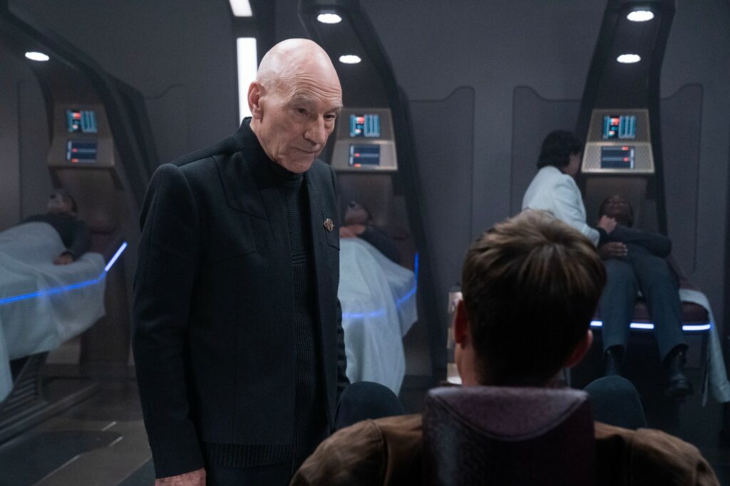 Picard versucht mit Jack zu reden