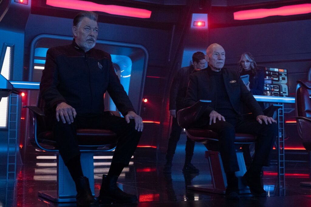 Riker und Picard: Mangelt es an Vertrauen?