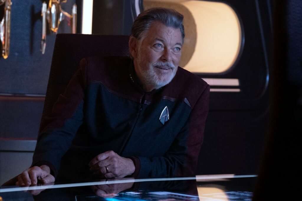 Kurzrezension: Star Trek: Picard 3x04 - "No Win Scenario" 7 Will Riker auf der Brücke der USS Titan, "Picard", 3x04