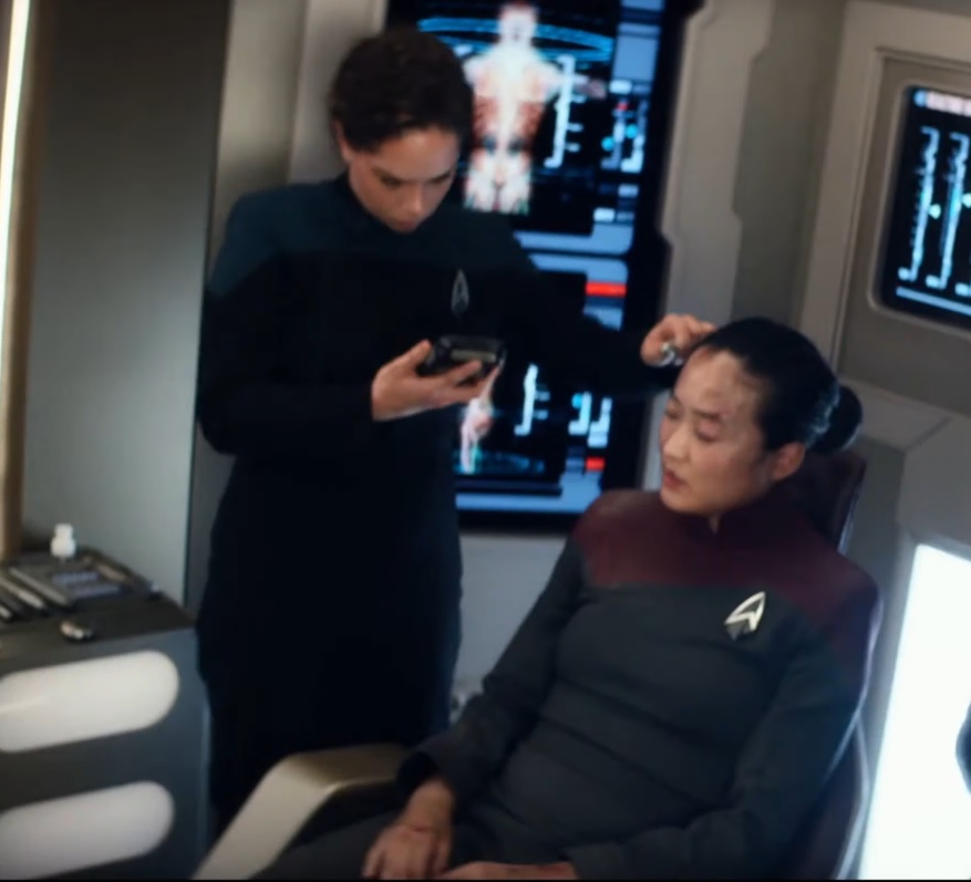 Kurzrezension: Star Trek: Picard 3x04 - "No Win Scenario" 16 "Picard", 3x04, Medbay