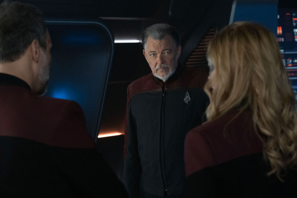 "Picard", 3x05: Riker spricht mit Shaw und Seven