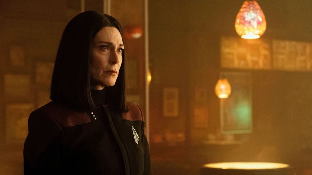 Michelle Forbes als Ro Laren in "Star Trek: Picard" (3x05, The Imposters)