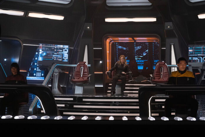 "Star Trek: Picard", 3x07. Seven of Nine auf der Brücke. "Star Trek: Picard", 3x07. Seven of Nine auf der Brücke.