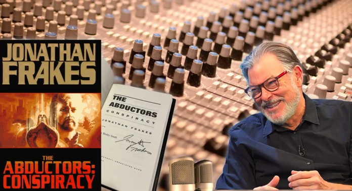 April's Fool News: Jonathan Frakes records audiobook for "The Abductors: Conspiracy"