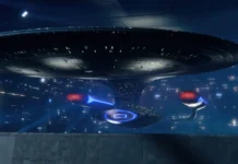 On Screen! Echtzeitbesprechung zu “Star Trek: Picard” 3×09 “Võx” Enterprise-D in "Võx" (Szenenphoto: Paramount)