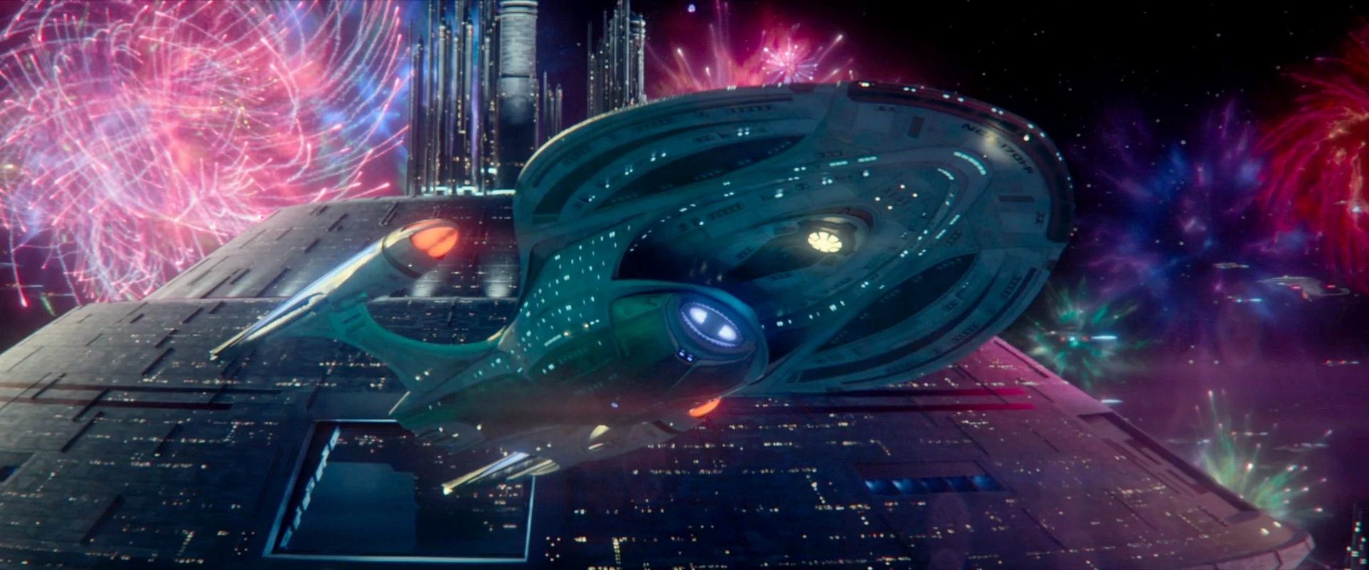 Enterprise-F in "Võx" (Szenenphoto: Paramount)