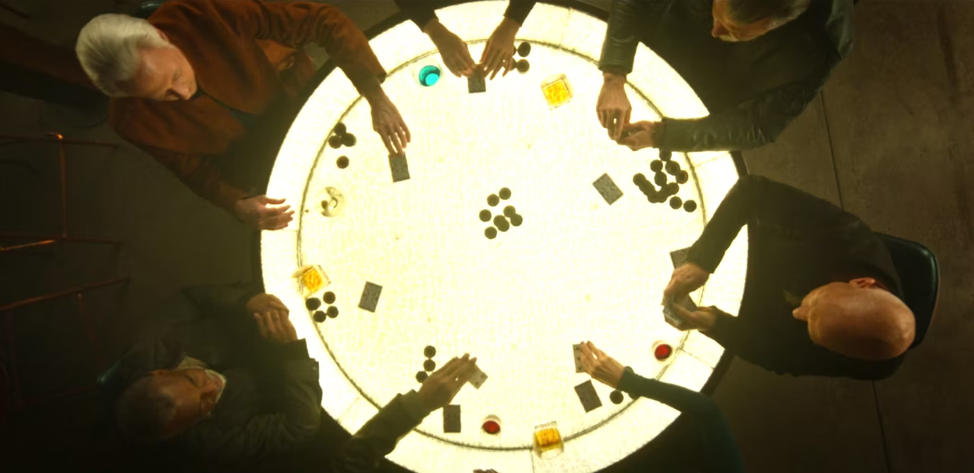 Die Pokerszene in "Star Trek: Picard", Staffel 3, letzte Folge