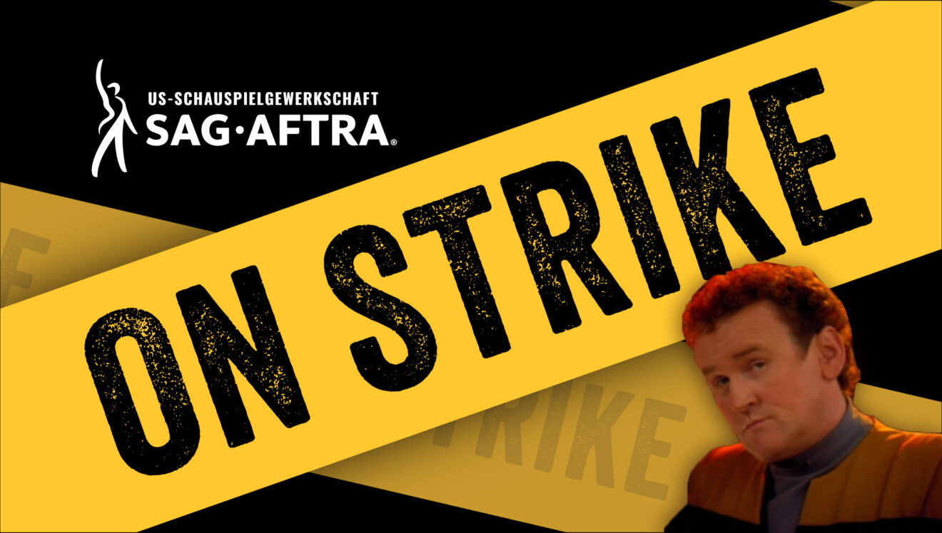 Die US-Schauspielgewerkschaft streikt, Miles O'Brien nickt zufrieden