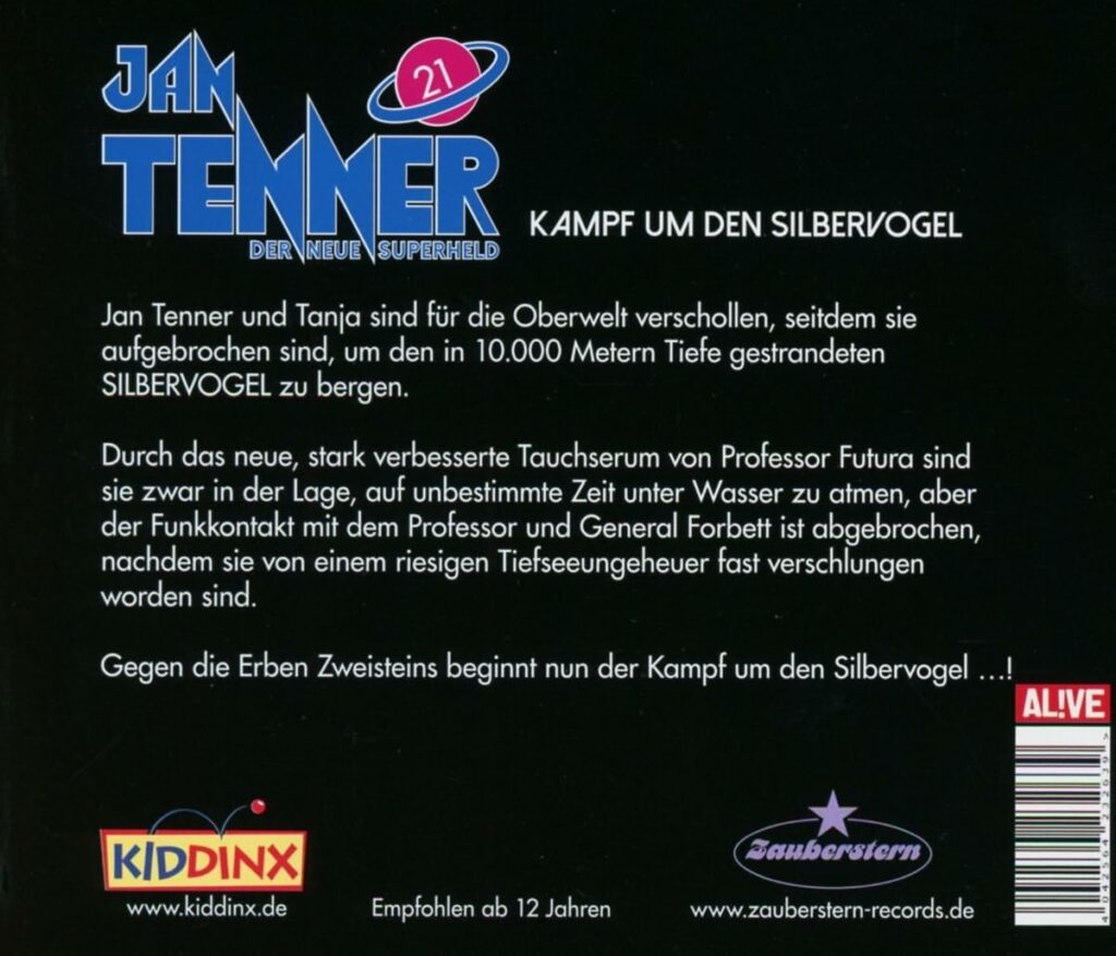 Rezension: "Jan Tenner 21 - Kampf um den Silbervogel" 5